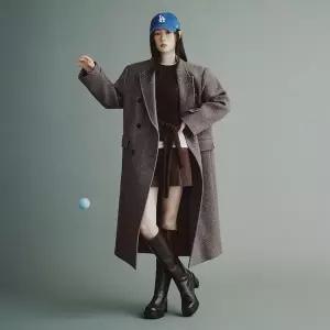 [온앤온](강남점) 더블 브레스티드 오버사이즈 코트 NEW5WHA19_93