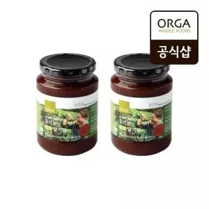 [올가] ORGA 햇 유기농 육보 딸기잼 600g x 2개