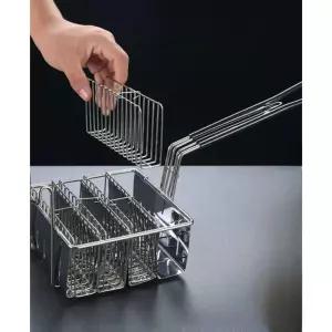 타코튀김기 바스켓 브리또 업소용 접시 기름망