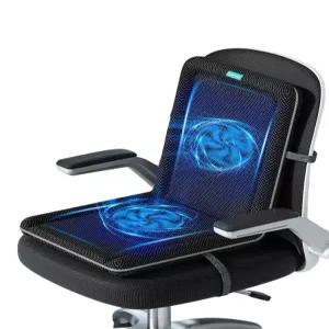 선풍기 방석 냉풍 바람나오는 바람 USB 자동차 게임밍체어 여름 사무실 시트