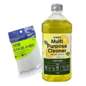 말표 다목적세정제 레몬 수세미 세트 은사니트 소 찌든때 욕실 기름때 동물병원