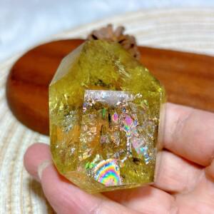 천연 크리스탈 브라질 레인보우 스모키 황수정 석영 자 팬텀 치유 고 귀중한 가정 장식 수집 광석