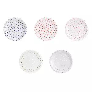 교회 유치원 예쁜 일회용 종이접시12P 사내행사 축제 차박