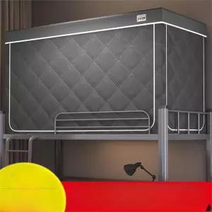 난방텐트 사각 수면 보온 150x200x145 길이 침대 방한 커튼 암막 텐트 폭