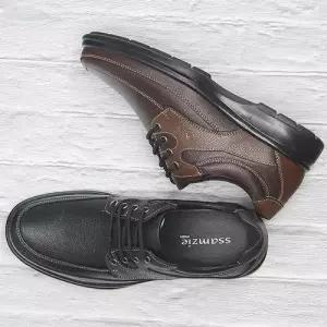 남자 소가죽 로퍼 쿠션인솔 모던 미끄럼방지 캐주얼화 WED4160