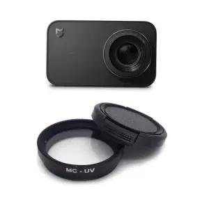 UV 렌즈 샤오미 미지아 4K 액션캠 호환 필터 보호용 37mm W4AF3F1