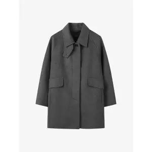 [ZOOC](신세계 사우스시티)래글런 하프 코트 Z254MSG158