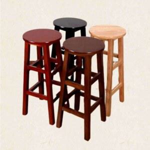 원목 원형 바 식탁 빈티지 홈바 바텐 식당 우드 바스툴 카페 둥근
