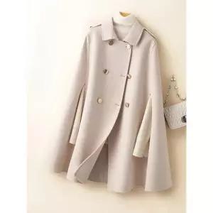 망토 여성 울 자켓 재킷 코트 겨울코트 아우터 정장 케이프코트 울자켓 하프코트