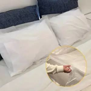 여행 휴대 일회용 더블 침대시트 세트