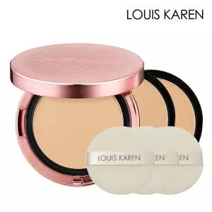 [루이스카렌] HD 파우더 팩트 SPF/PA++ (본품+리필2개)+퍼프 3매