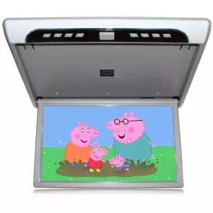 차량용 TV 천장 승합차 캠핑용 디스플레이 실내용 매립형 천장형 접이식 카