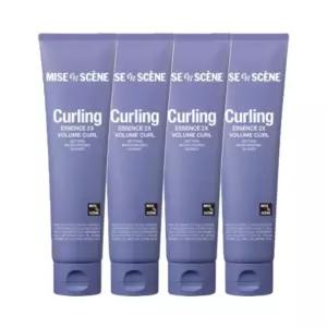미쟝센 컬링 퍼퓸 헤어 에센스2X 볼륨 컬크림 230ml 대용량 x 4개