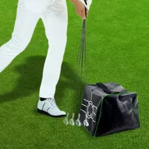 고급 스퀘어 골프 자세 스윙 파워 샌드백실내연습매트 초보 용품 3IN1 미니 연습용