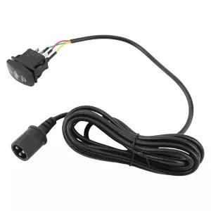 POCREATION 3 Prong Winch 핸드 리모컨 연장 케이블 자동차 UTV 오프로드 차량용 12V 윈치 로커 스위치