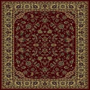 클래식 레드 오리엔탈 러그 우아한 꽃무늬 페르시아 스타일 카펫 거실 홈 데코 기계 세탁 가능