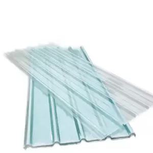 투명 골판렉산 온실 방풍 지붕재 슬레이트 패널 커튼 하우스 비닐하우스 원예 농업용