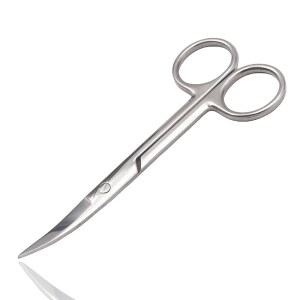 프리미엄 5.12인치 커브드 가위 u2013 다목적 네일, 큐티클, 눈썹 및 코털 가위, 매니큐어 & 페디큐어 스몰 콧수염 트리머, 헤어 커팅 도구