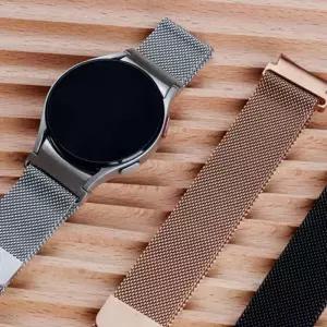 갤럭시워치6 클래식 43 47mm 메탈 스트랩 날개형 밀레니즈 F-6 CHENDUF 첸더프