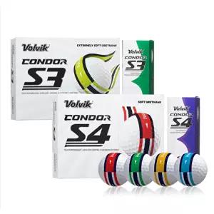 [볼빅]볼빅 콘도르 S3 S4 CONDOR 우레탄 골프공 3피스 4피스 12알 1더즌