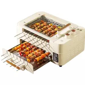 자동회전 양꼬치 구이 전기그릴팬 화로 캠핑 양꼬치구이 꼬치 미니로스터