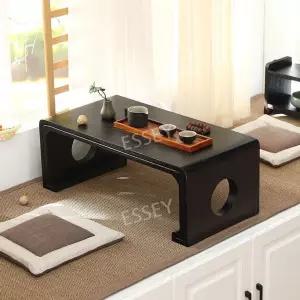 원목좌식테이블 좌식 미니 원목 테이블 식