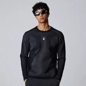 [스파이더]남성 패턴 맨투맨 티셔츠 SPIWCNRL112MBLK 709979