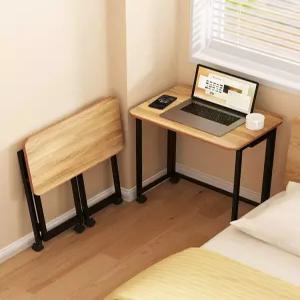 원룸 사이드테이블 접이식 간이 폴딩 탁자 협탁 보조 침실 베드 컴팩트 소형