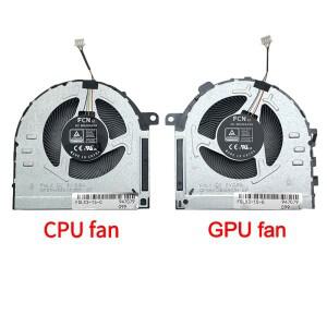 Lenovo ideapad 게임용 노트북 Cpu Gpu 냉각 팬 3-15ACH6 15IAH6 5H40S20431 FNLY DFS5K12B159A1H DFS5M325