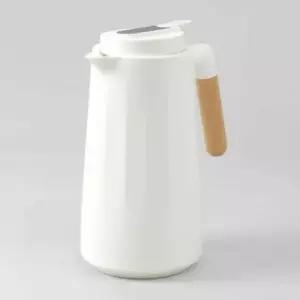 온도표시 주전자 (1L) 화이트 보온물주전자 보냉물통