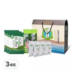 지도표성경 김 선물세트 9호 3세트 가족 모임 시댁 추석 명절