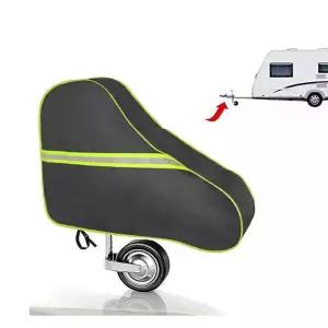 카라반 텅잭 커버 보호 연결 덮개 트레일러 캠핑카