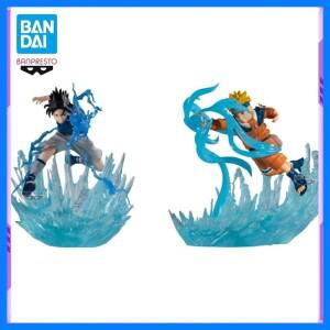재고 있음 오리지널 BANPRESTO NARUTO EFFECTREME Uzumaki 나루토 Uchiha 사스케 애니메이션 피규어 액션