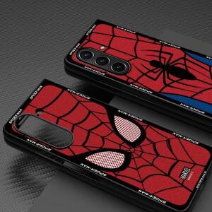 마블 스파이더맨 케이스 삼성 호환 갤럭시 Z폴드5 Z 폴드 7 6 5 4 3 하드 폰 커버