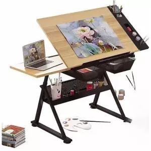 드로잉 테이블 서예 그림 이젤 각도조절 도면 거치대