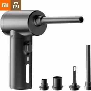 자동차에어건 먼지제거 낙엽청소기 세차 유핀 무선 에어 더스터 50000 RPM 먼지 제거 건 USB 압축 공기 블