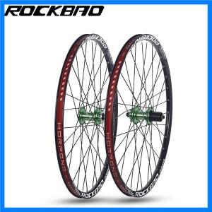 락바오 산악 자전거 휠셋 24/26/27.5/29인치 디스크 브레이크 4베어링 7-12단 퀵 릴리즈 29er MTB 자전거