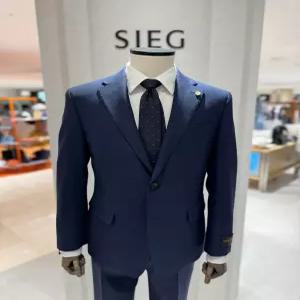 S/S 이태리프리미엄 수입 까노니코 원단 네이비 정장 수트 KK2070