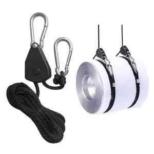 [셀러허브]도르래 로프 고정 스트랩 스토퍼 높이조절 DD-13150 (S34703111)