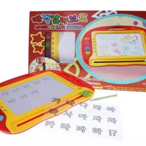 자석보드 토이코 4색 칼라보드 / 마음대로 그렸다 지워요