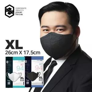 미라클하우스 특대형 얼큰이 KF94 새부리형마스크 울트라빅 XL XXXL 50매 594526