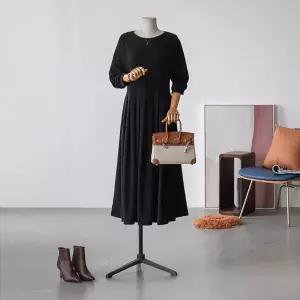 (안나앤플러스) 디뮤얼 플리츠 원피스[드레스DQK3] 빅사이즈