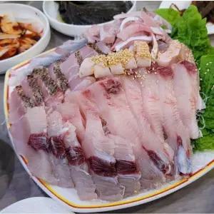 통영 삼치회 당일손질 제철 대삼치 슬라이스 300g