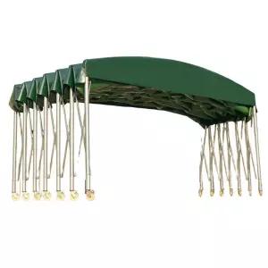 대형 푸시풀 캐노피 이동식 야외 텐트 맞춤형 주차 차양막