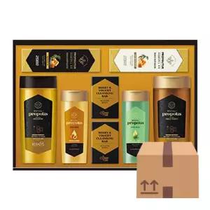 프리미엄 로얄 프로폴리스 에디션 선물세트 1박스(4입) 설 추석 명절 샴푸 린스 바디워시