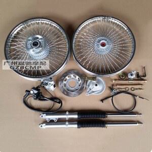 샤크팡 슈퍼커브휠 마차 바이크 CG125 파츠 허브 오토바이 앞바퀴 스쿠터