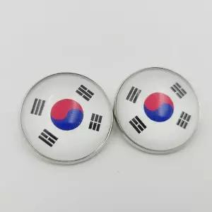 WL 태극기 브로치 한국 국기 뱃지 해외여행준비물 외국인선물 한국기념품 한국굿즈