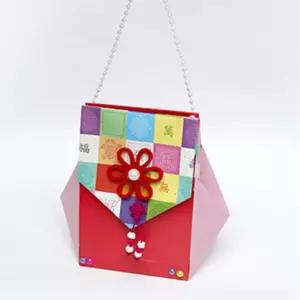 돌봄교실 추석 종이공예 미술활동 선물 조각보 복주머니 만들기 문화센터 초등학교