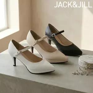 [잭앤질]잭앤질 8cm 수제화 메리제인 스틸레토 가보시힐(JA6193)