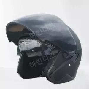 대두반모헬멧 빅사이즈여름헬멧 4XL경량오토바이헬멧 투명소두핏 남성여성